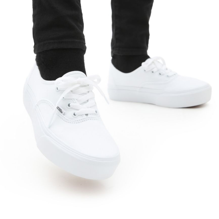 Vans Authentic Platform 2.0 Blanche | VN714V7HC64