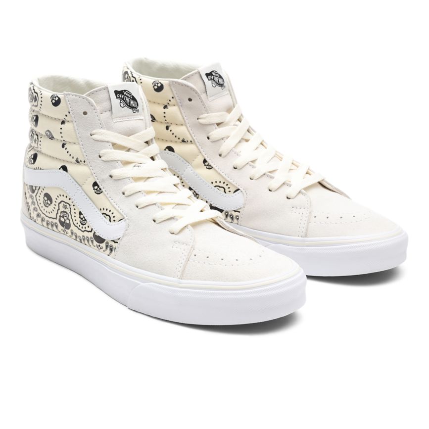 Vans Bandana SK8-Hi Blanche | VN926L0ZI29