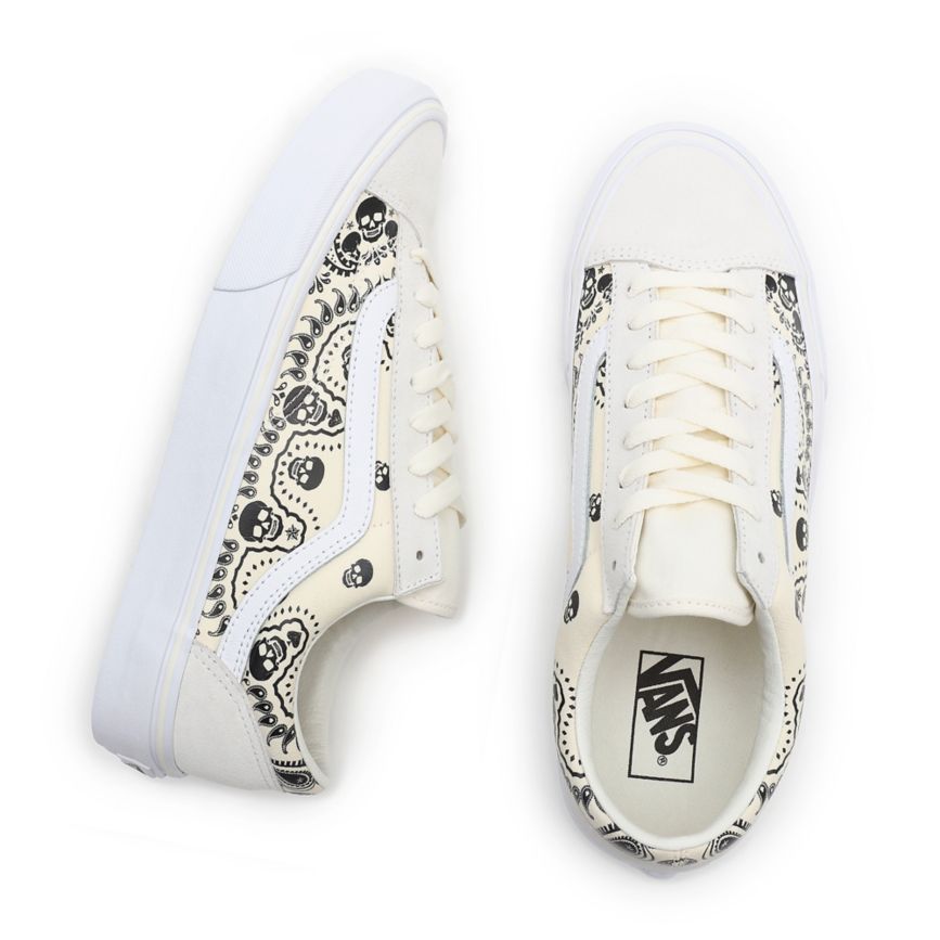 Vans Bandana Stijl 36 Blanche | VN259O4YX66