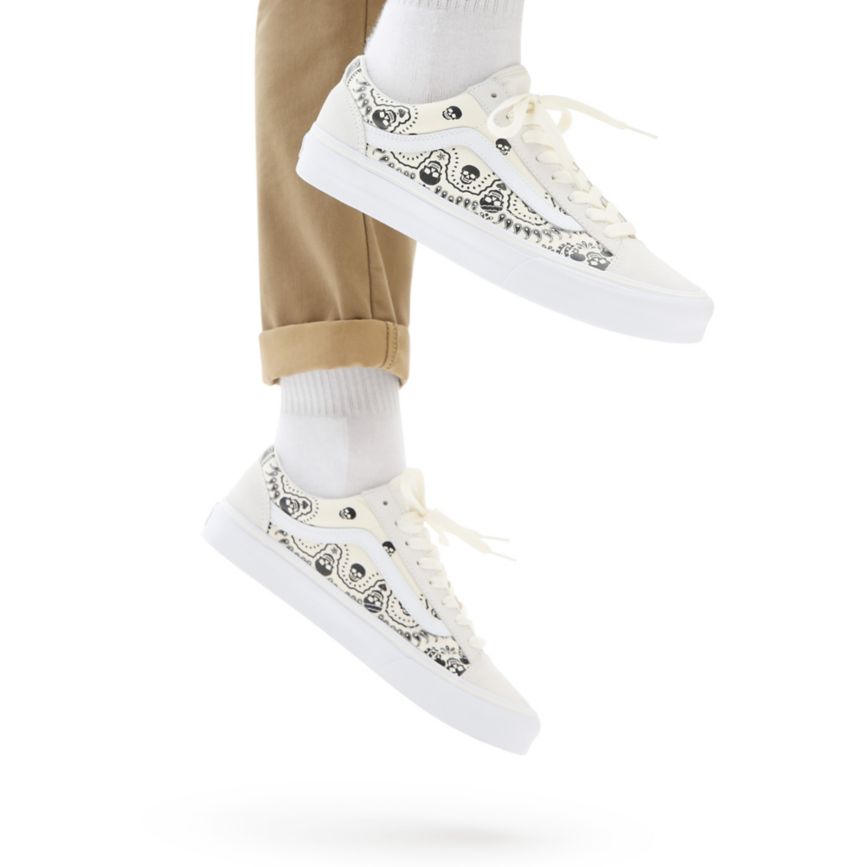 Vans Bandana Stijl 36 Blanche | VN259O4YX66