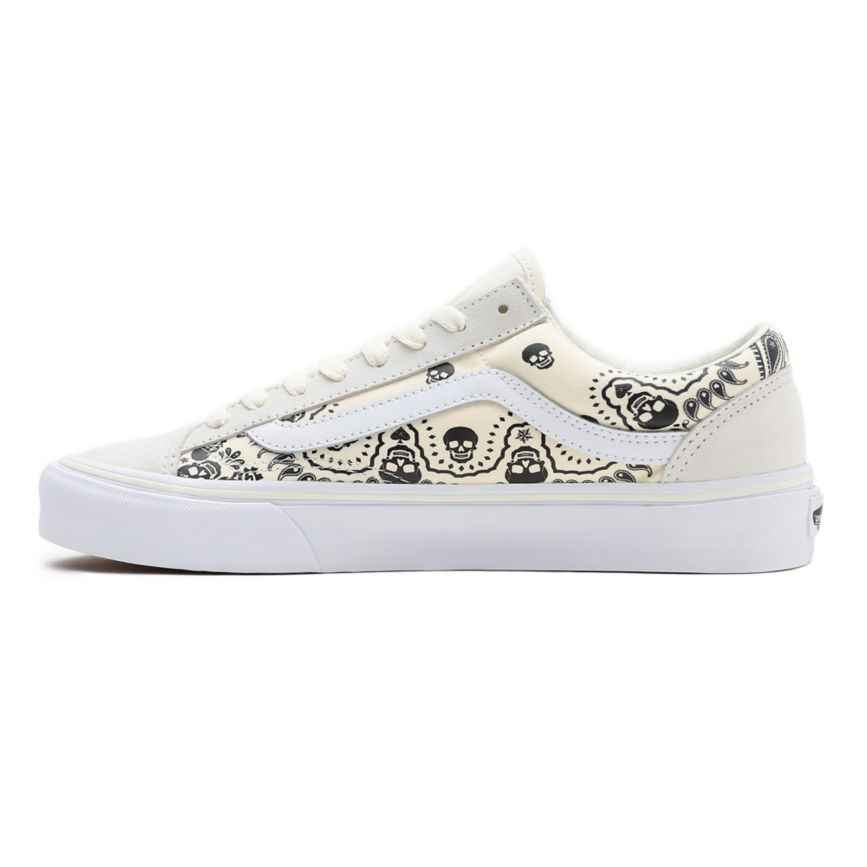 Vans Bandana Stijl 36 Blanche | VN259O4YX66