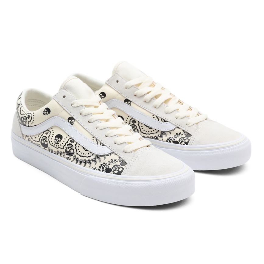 Vans Bandana Stijl 36 Blanche | VN259O4YX66