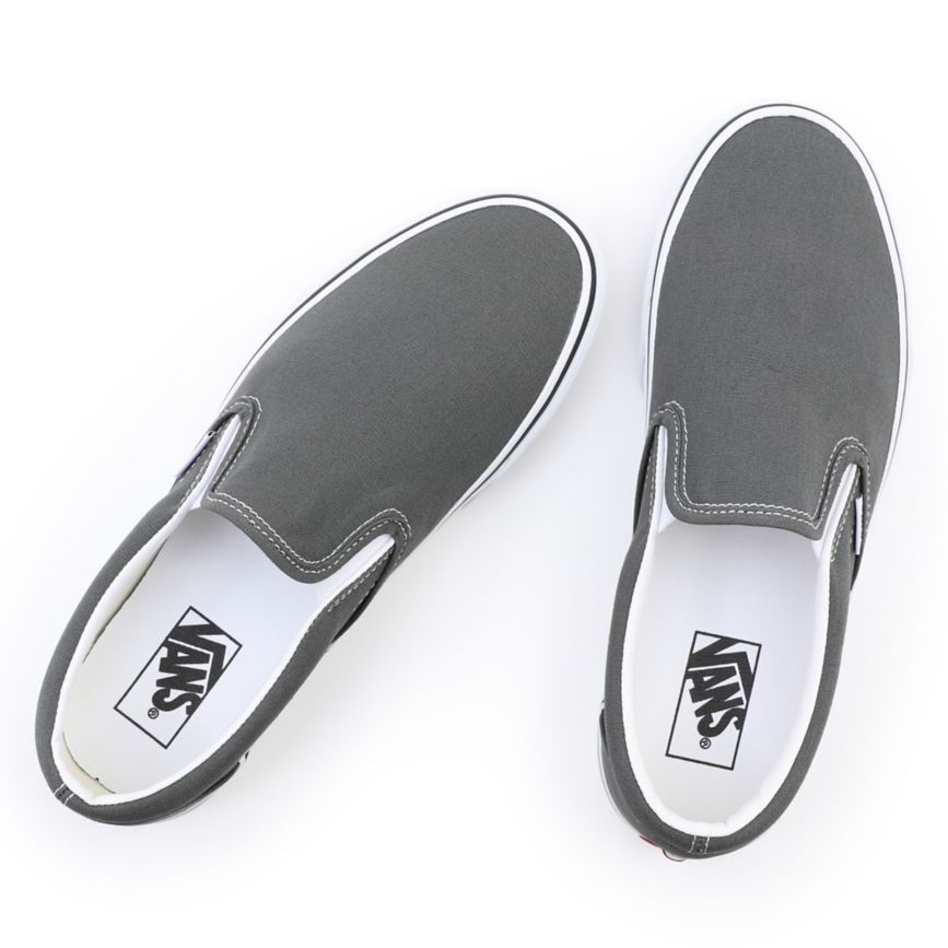 Vans Canvas Klassieke Slip-On Grise Foncé | VN096Q9XW24