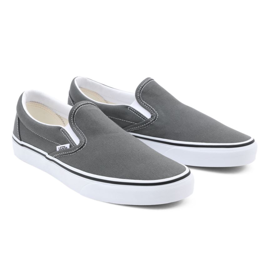 Vans Canvas Klassieke Slip-On Grise Foncé | VN096Q9XW24