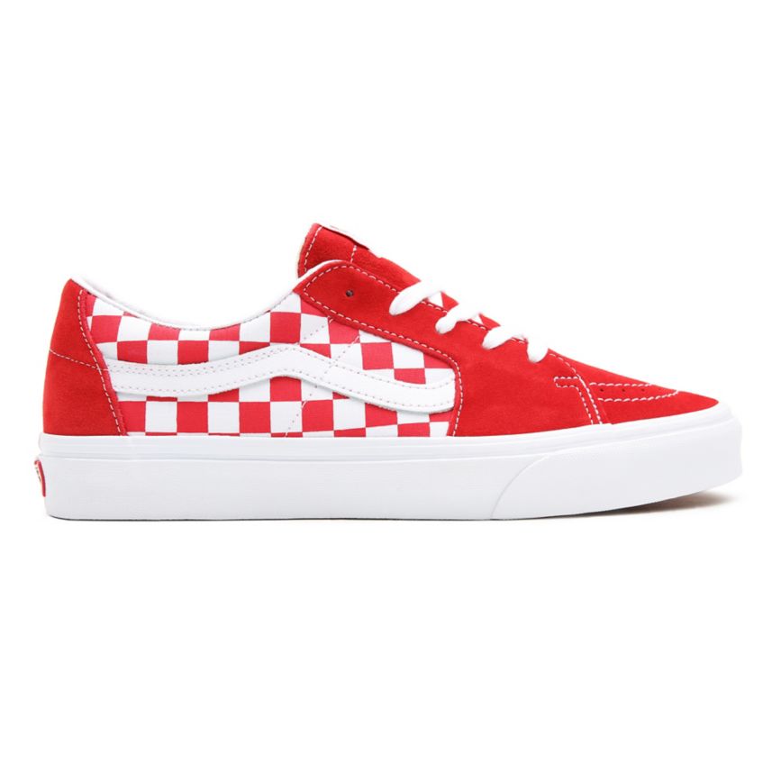 Vans Canvas Suede SK8-Low Rouge | VN032L2BV39