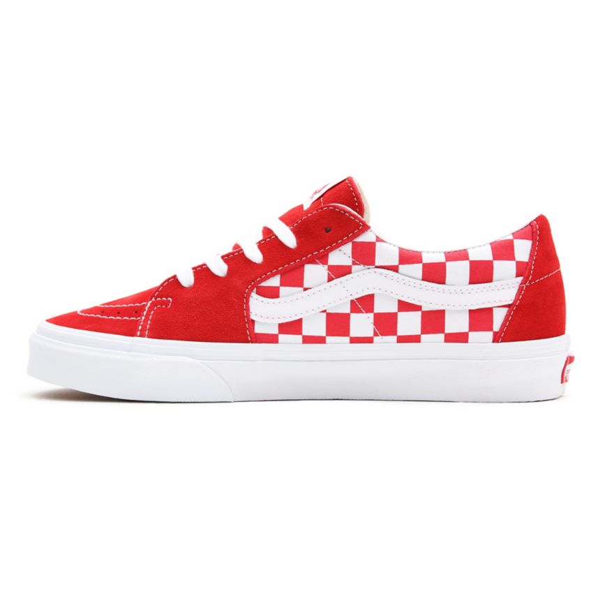 Vans Canvas Suede SK8-Low Rouge | VN032L2BV39