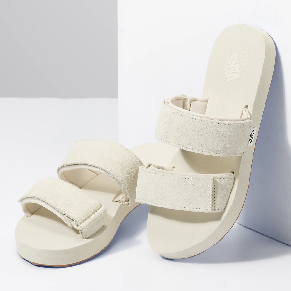 Vans Cayucas Badslippers Blanche | VN346T7MH09