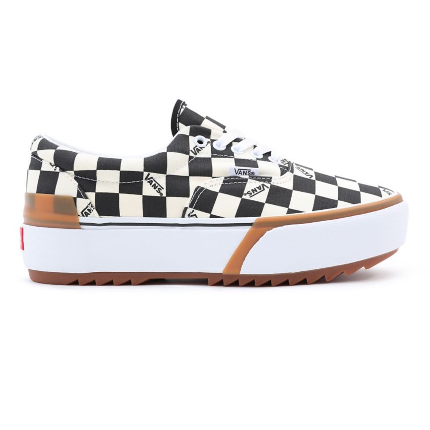 Vans Checkerboard Era Stacked Noir | VN507E5UF24
