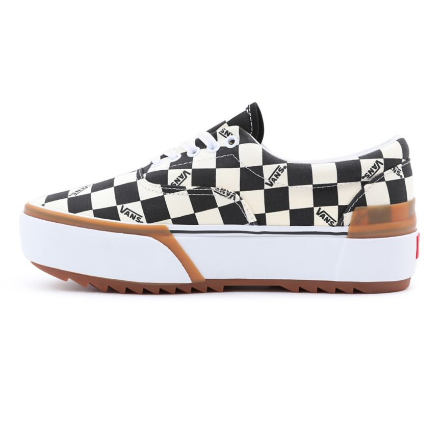 Vans Checkerboard Era Stacked Noir | VN507E5UF24