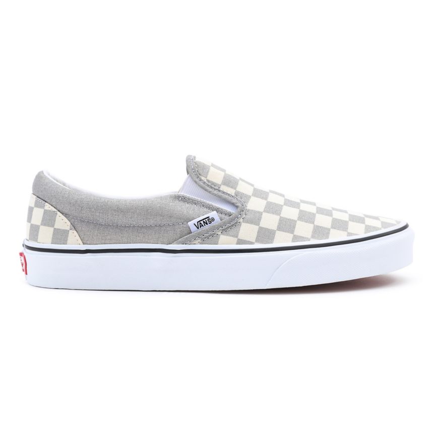 Vans Checkerboard Klassieke Slip-On Grise | VN031L2VC56