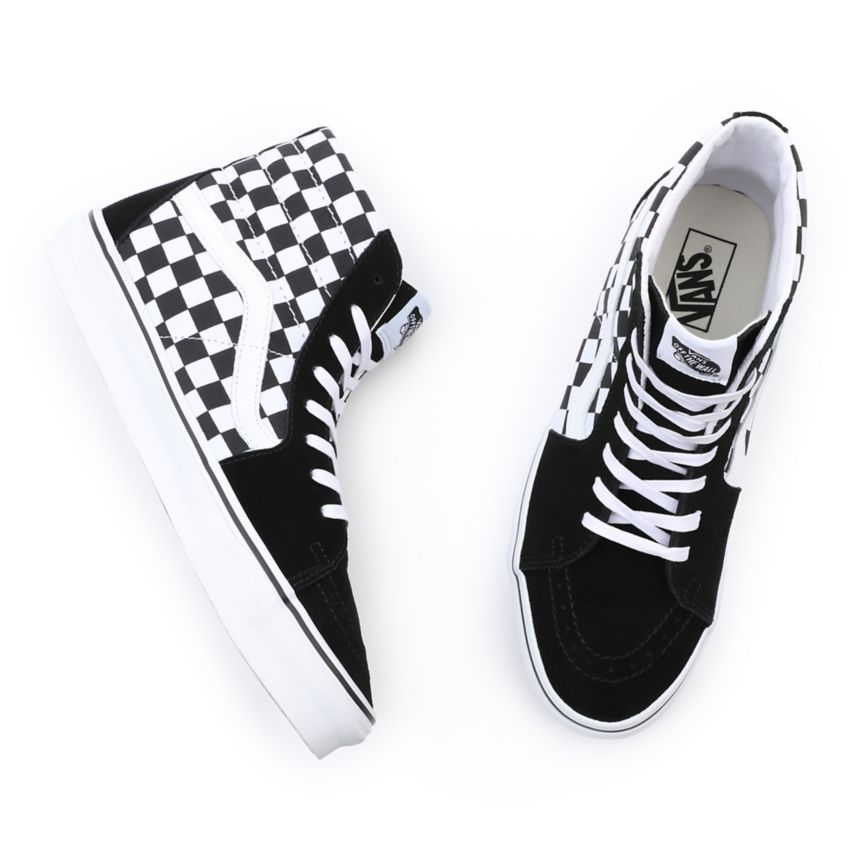 Vans Checkerboard SK8-Hi Noir | VN583C0HO52