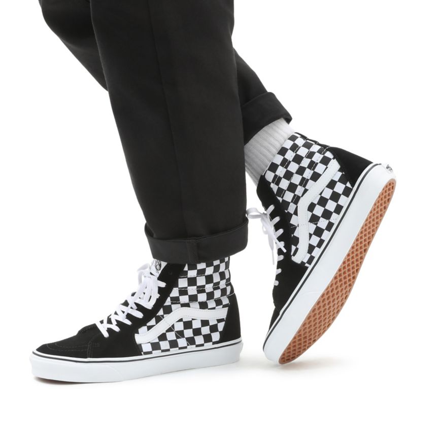 Vans Checkerboard SK8-Hi Noir | VN583C0HO52