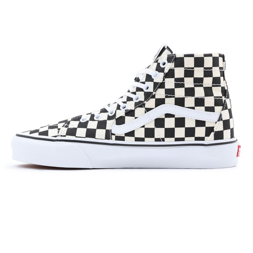 Vans Checkerboard Sk8-Hi Tapered Noir | VN646B3FQ48