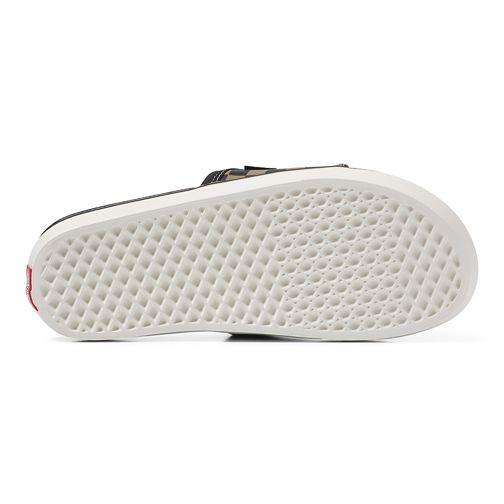 Vans Checkerboard Ultracush Badslippers-On Noir | VN661I4MW18