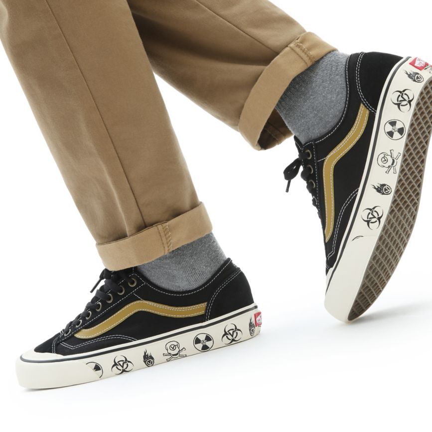 Vans Dark Aloha Stijl 36 Decon SF Noir | VN674Q2RU45