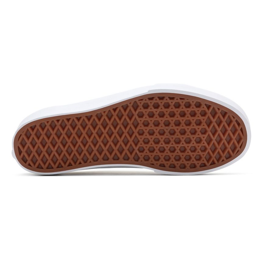 Vans Deboss Otw Old Skool Platform Blanche | VN386C0DQ72