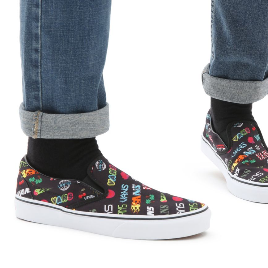Vans Disruptive Klassieke Slip-On Noir | VN263V1DI29