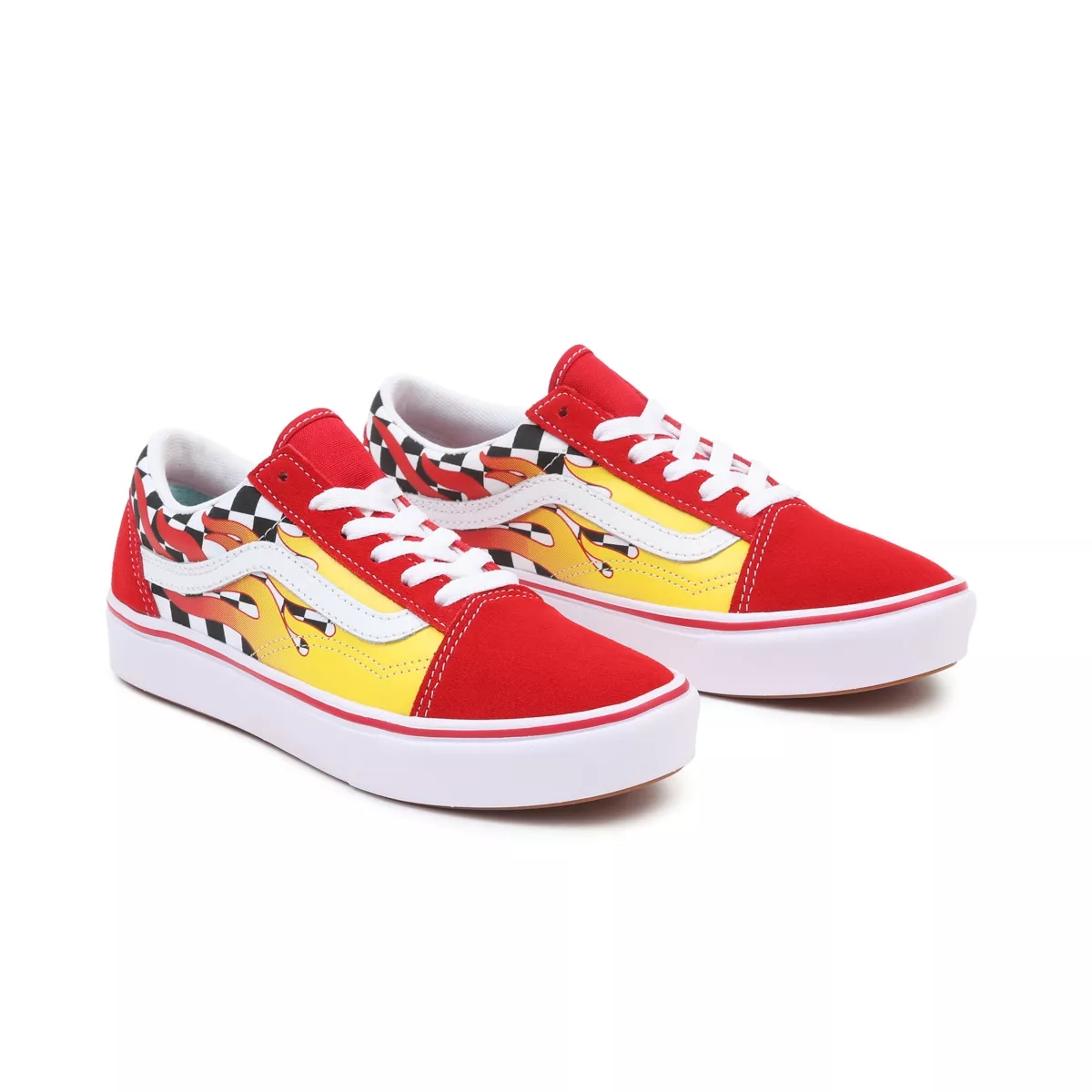 Vans Flame ComfyCush Old Skool Rouge | VN619C7WQ66