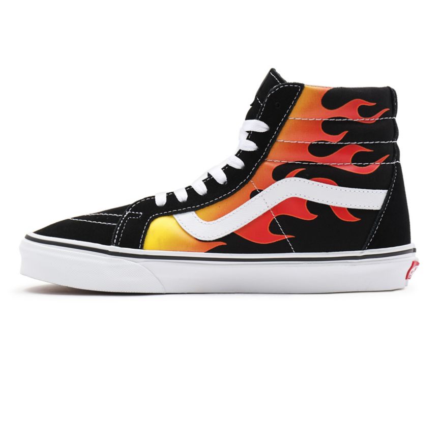 Vans Flame Sk8-Hi Reissue Noir | VN726H0SZ61