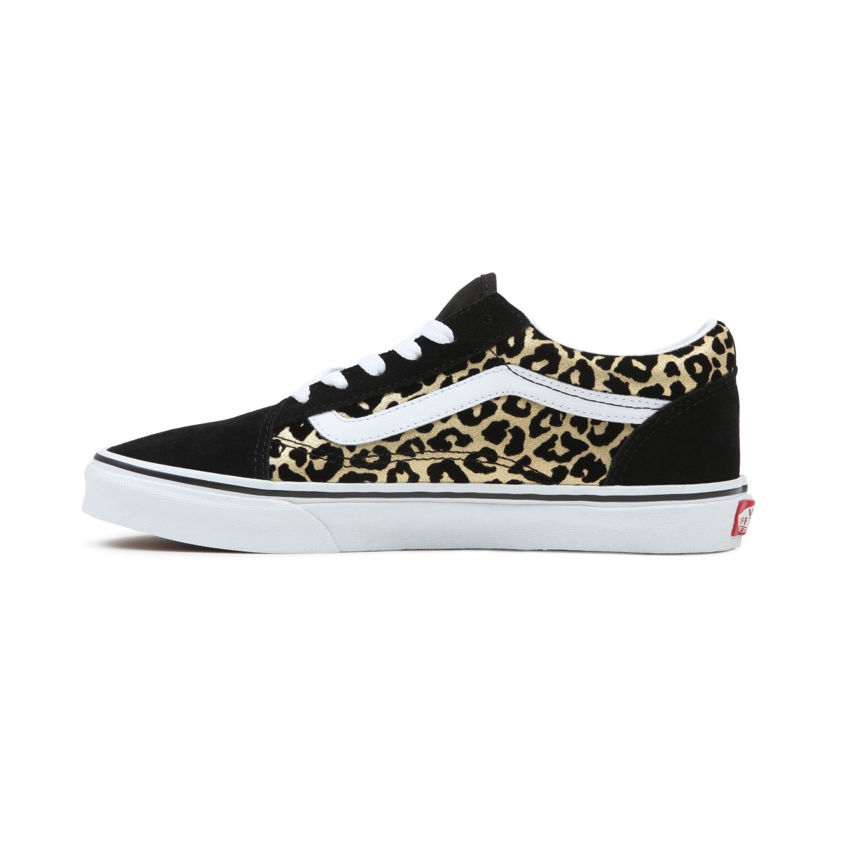Vans Flocked Leopard Old Skool Noir | VN277E3YT66