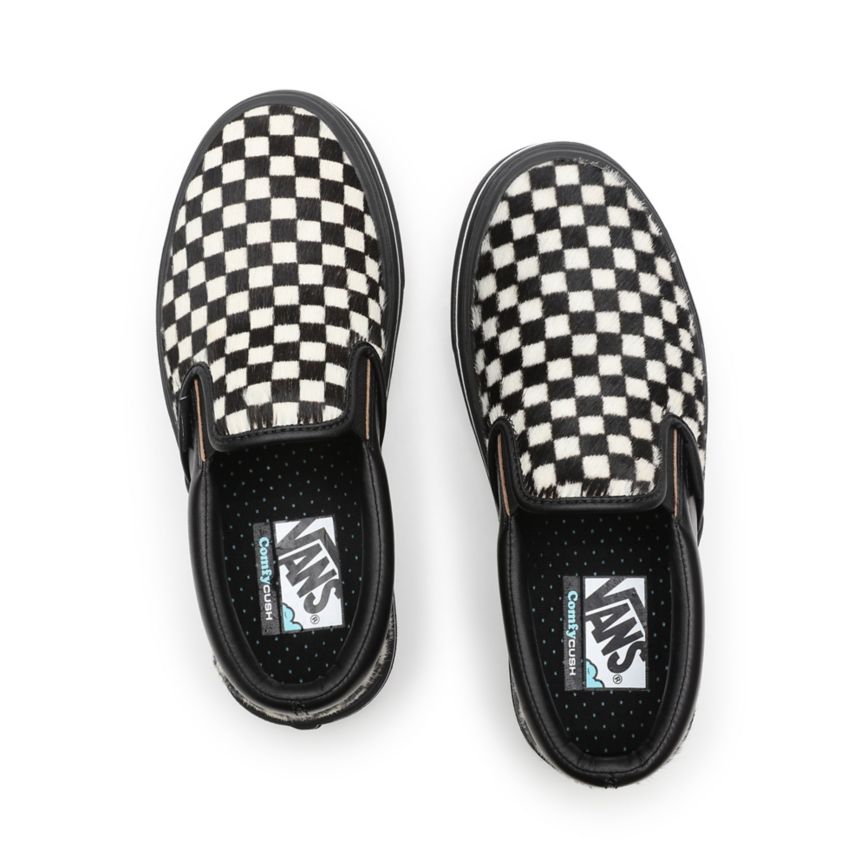 Vans Fury Super ComfyCush Slip-On Noir | VN426D4NL95