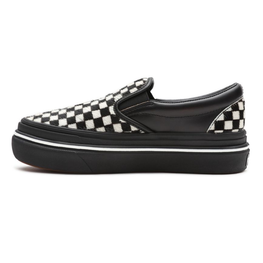 Vans Fury Super ComfyCush Slip-On Noir | VN426D4NL95