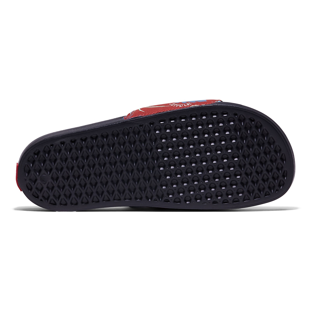 Vans Hawaiian Jungle La Costa Badslippers-On Rouge | VN635Y4LS34