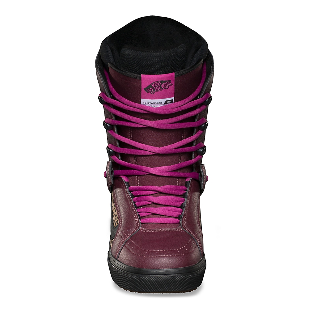 Vans Hi-Standard OG Boots Bordeaux | VN425C5OU32