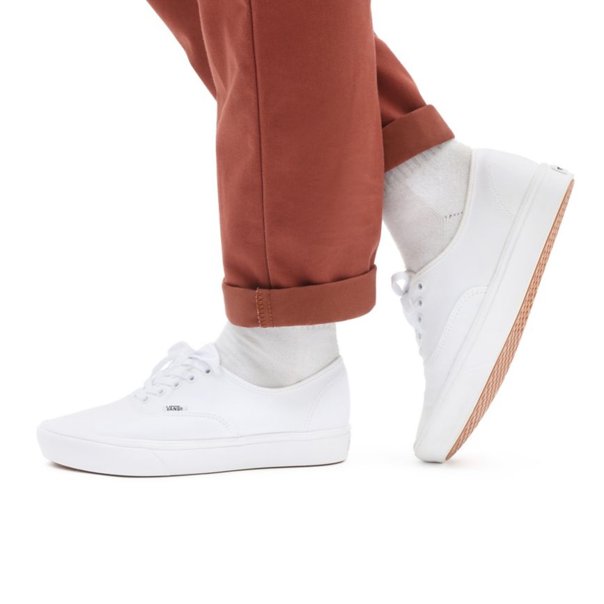Vans Klassieke ComfyCush Authentic Blanche | VN717N2GP61