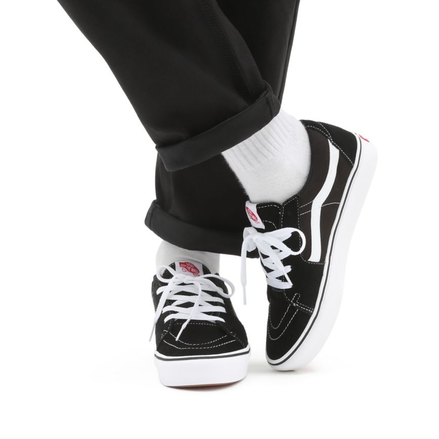 Vans Klassieke ComfyCush Sk8-Low Noir | VN430F8YE06