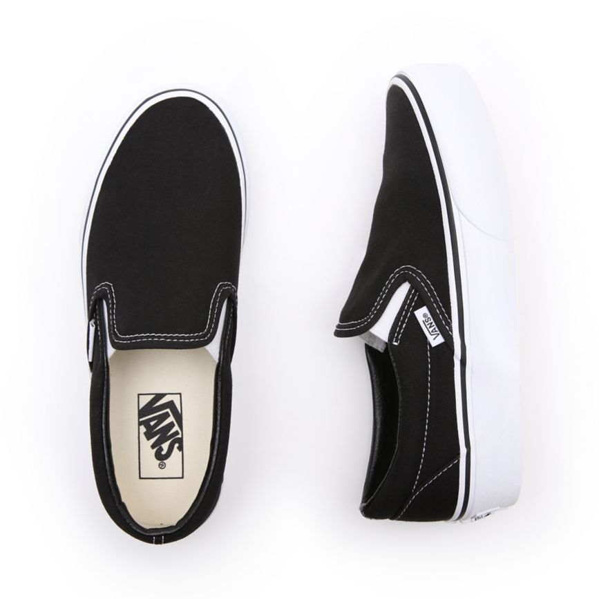 Vans Klassieke Slip-On Platform Noir | VN622U9LS97