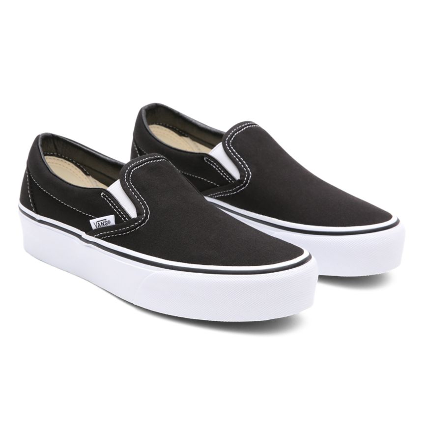 Vans Klassieke Slip-On Platform Noir | VN622U9LS97