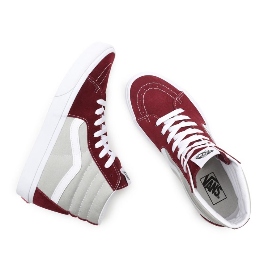Vans Klassieke Sport Sk8-Hi Bordeaux | VN258S7KH52