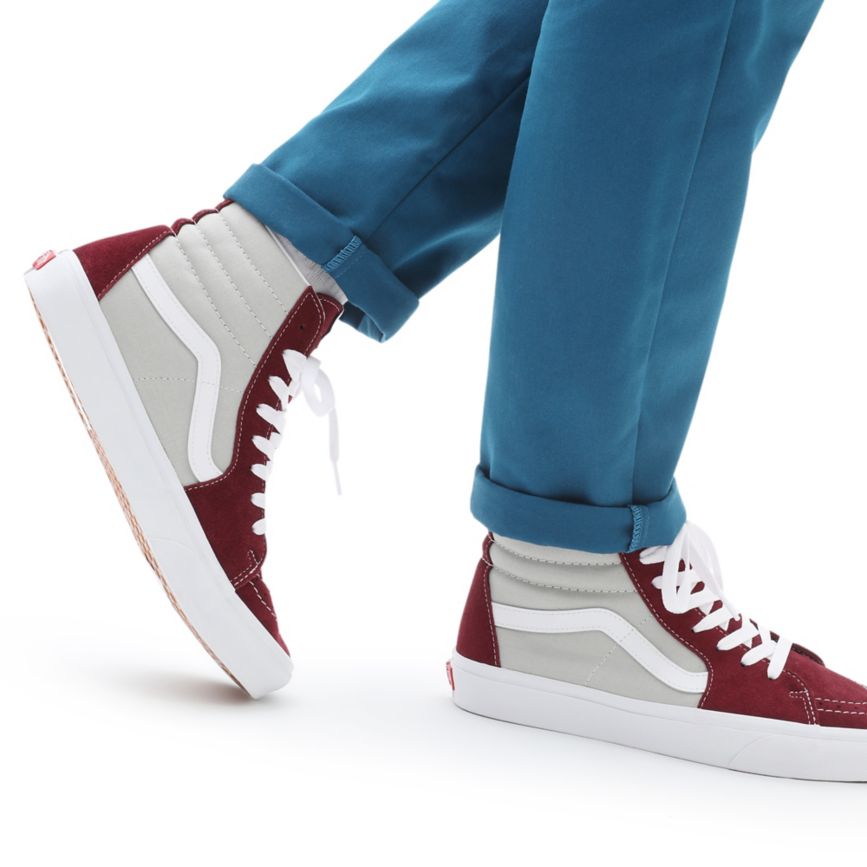 Vans Klassieke Sport Sk8-Hi Bordeaux | VN258S7KH52