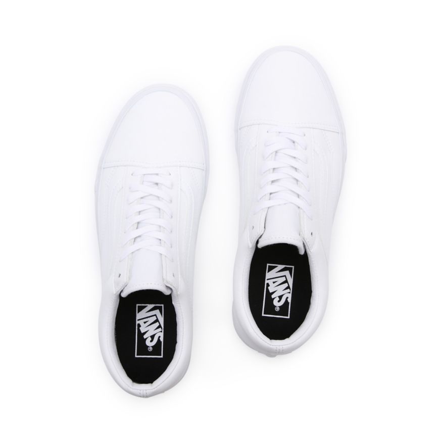 Vans Klassieke Tumble Old Skool Blanche | VN162Q8UY53