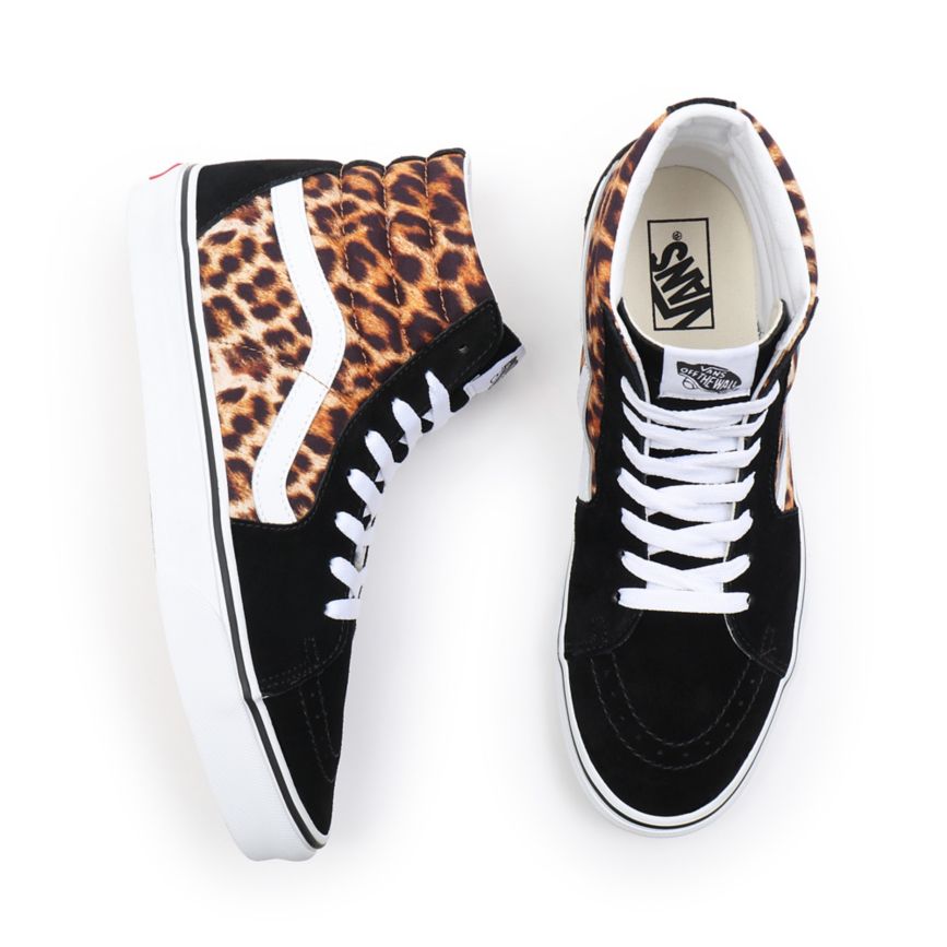Vans Leopard SK8-Hi Noir | VN520N7NM86