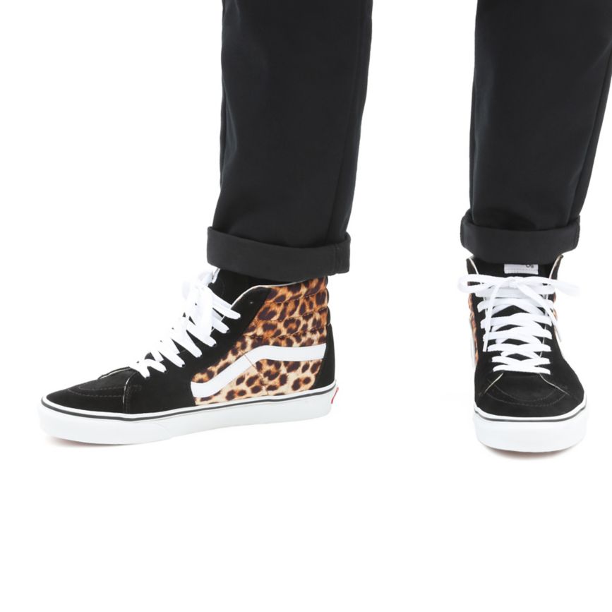 Vans Leopard SK8-Hi Noir | VN520N7NM86