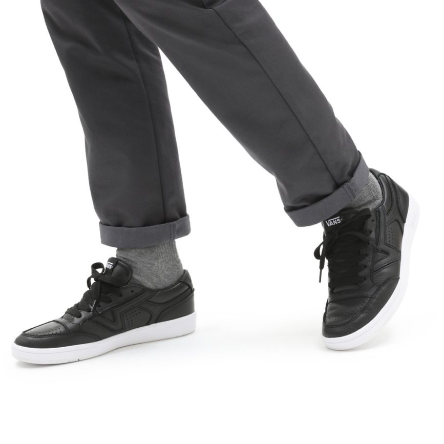 Vans Leren Lowland CC Noir | VN053K9XE93