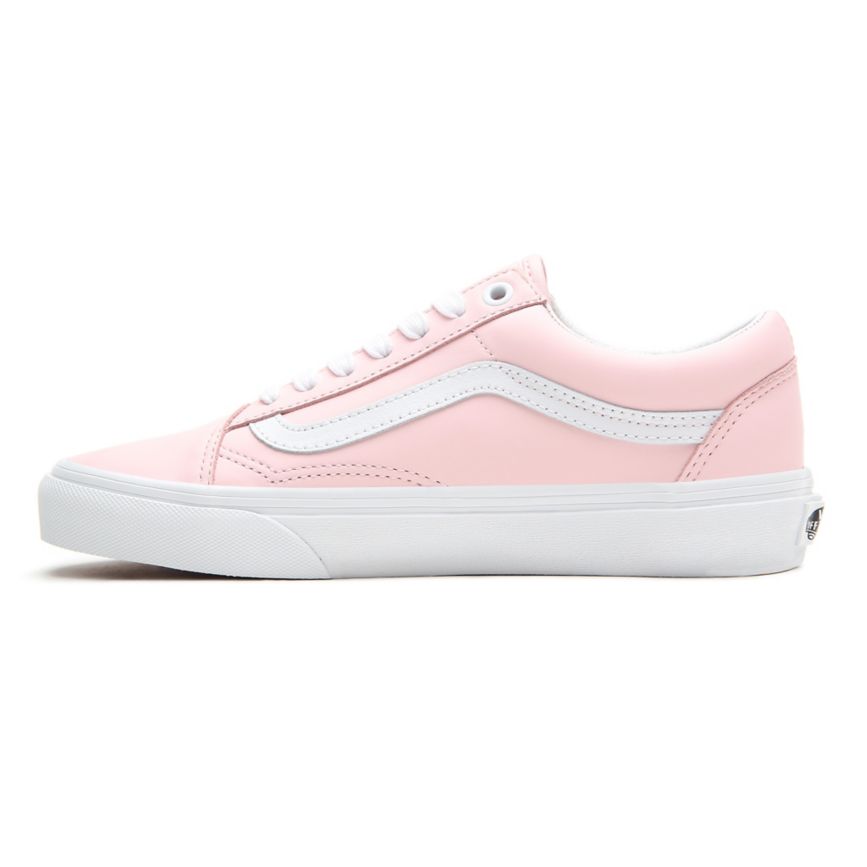 Vans Leren Old Skool Blanche | VN111A1QZ48