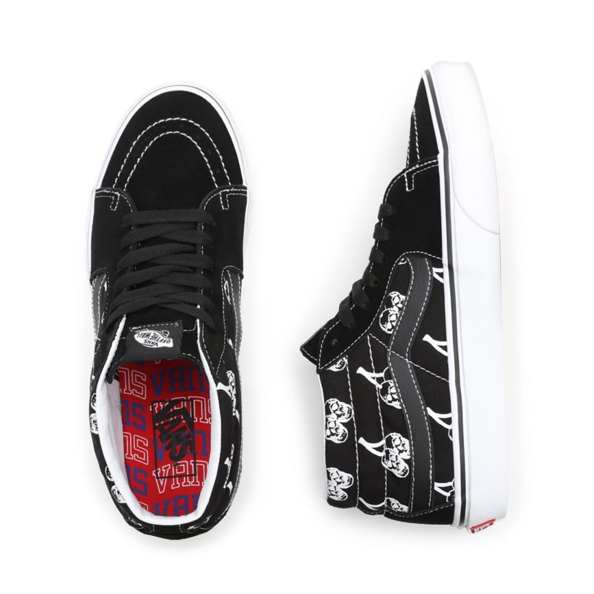 Vans New Varsity Sk8-Mid Noir | VN526B9WH41
