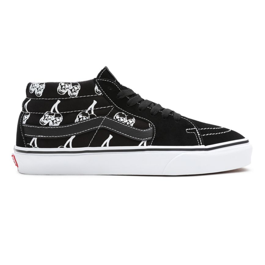 Vans New Varsity Sk8-Mid Noir | VN526B9WH41
