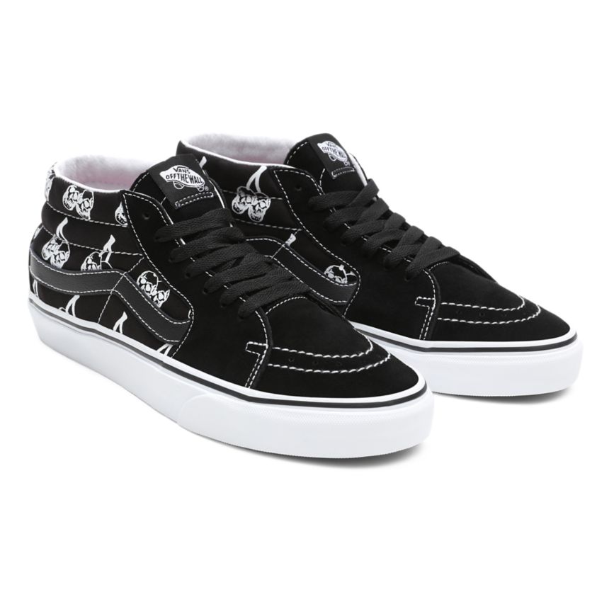 Vans New Varsity Sk8-Mid Noir | VN526B9WH41
