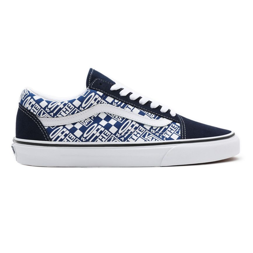 Vans Off The Wall Old Skool Bleu | VN518I7QZ16