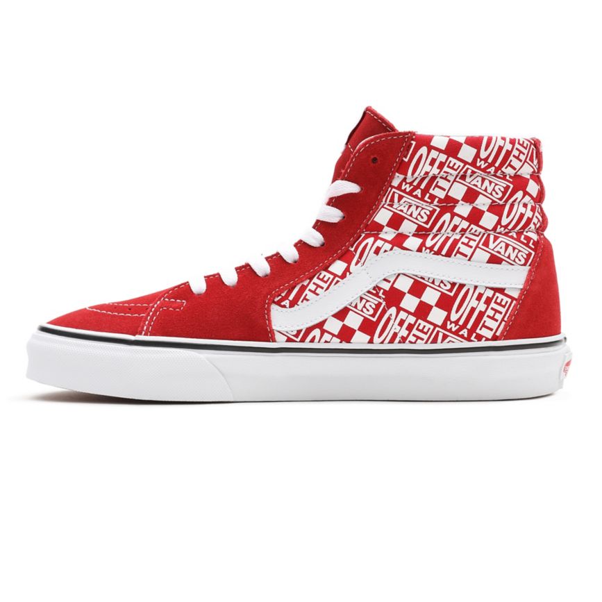 Vans Off The Wall SK8-Hi Rouge | VN215R7OH89