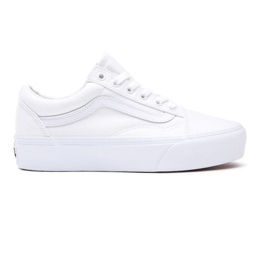 Vans Old Skool Platform Blanche | VN175M5UX57