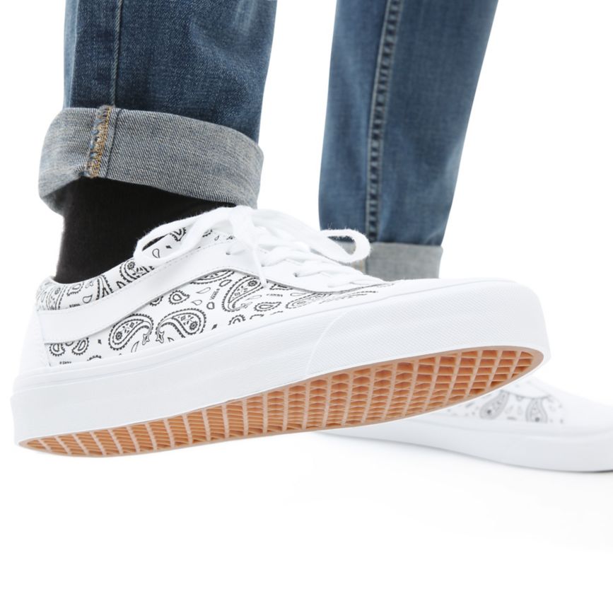 Vans Paisley Bold NI Blanche | VN058I1EP70