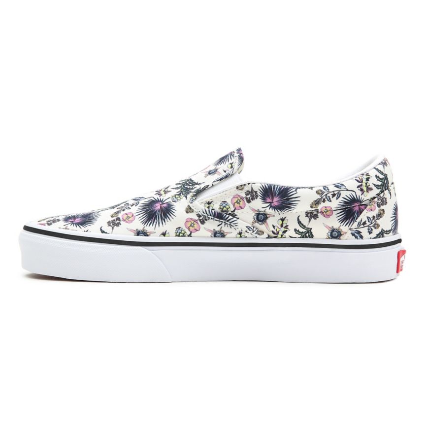 Vans Paradise Floral Klassieke Slip-On Blanche | VN064W5OQ04