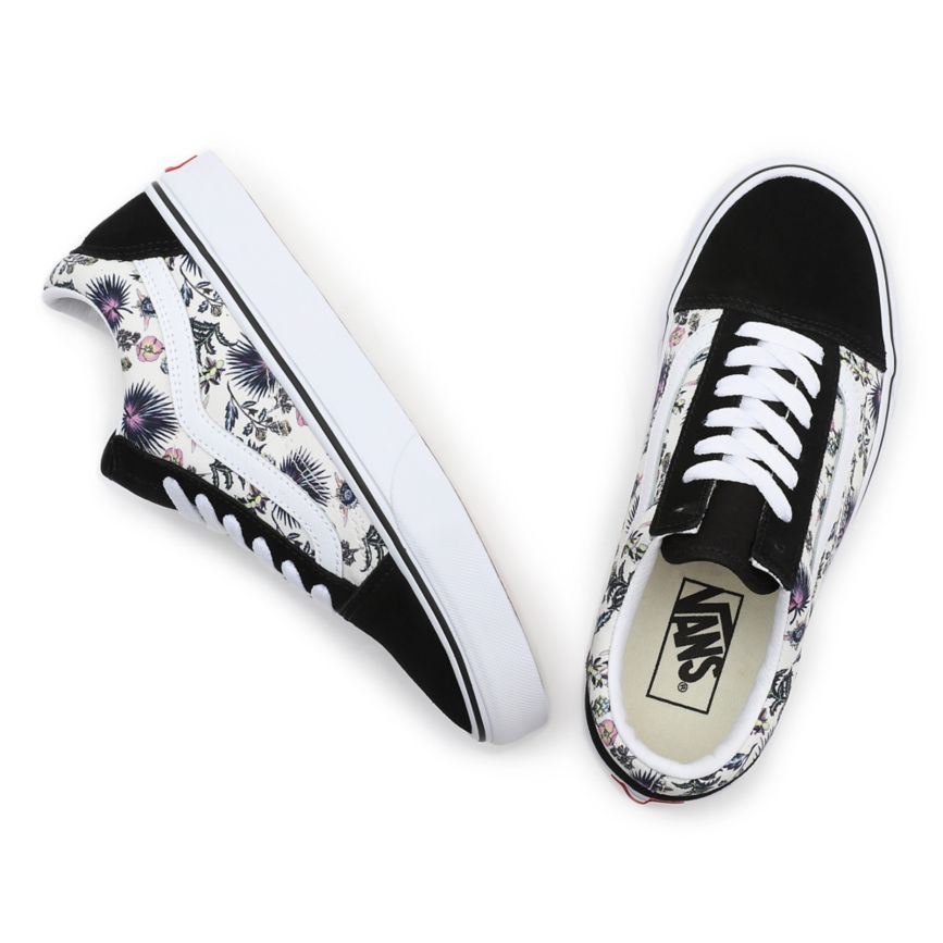 Vans Paradise Floral Old Skool Noir | VN763N4HH40