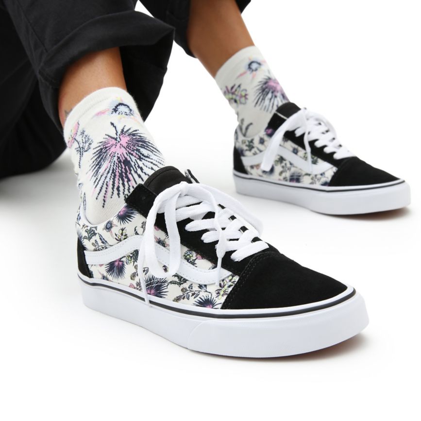 Vans Paradise Floral Old Skool Noir | VN763N4HH40