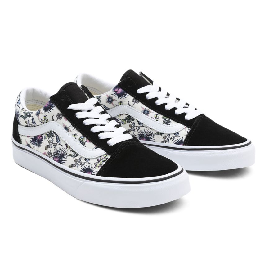 Vans Paradise Floral Old Skool Noir | VN763N4HH40